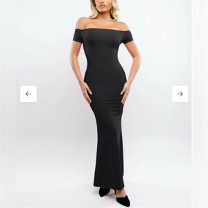 NWT POPILUSH Shapewear Dress Off Shoulder sz large